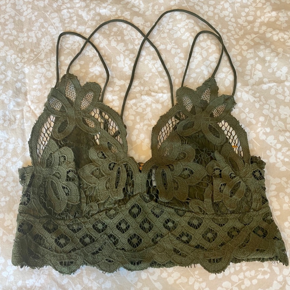 Free People Adella Olive Bralette
